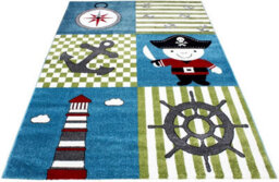 Bravich Blue And Green Sailor Rug - Kids - 160X230Cm - thumbnail 2