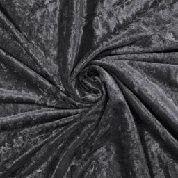 Intimates Luxury Velvet Drapes Ring Top Curtains - Fully Lined, Thermal Perfect For Modern Decor And Sophisticated Style - Charcoal