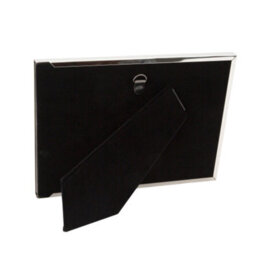 Happy Homewares Graduation Metal 4X6 Picture Frame In Nickel Plated With 3D Hat Icons - thumbnail 4