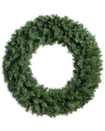 Werchristmas 1 M Majestic Artificial Christmas Wreath - thumbnail 1