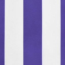 Walplus Replacement Fabric For Awning Garden Sun Shade Canopy Gazebo For Back Door, Porch, Patio Valance Blue And White Stripe 4 M - thumbnail 5