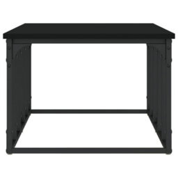 Berkfield Modern Coffee Table Black 100X50X35.5 Cm Engineered Wood - thumbnail 5