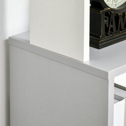 Homcom 5-Tier Bookshelf Freestanding Bookcase Storage Shelves, Light Grey - thumbnail 8