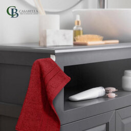 Casabella 12 Pack Flannel Face Cloth - 100% Cotton Face Towels Soft & Absorbent Super Quality Washcloths - thumbnail 3