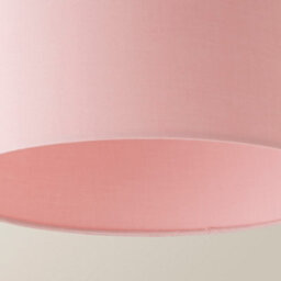 Valuelights Reni Blush Fabric Drum Ceiling Lamp Shade (D)35Cm - thumbnail 5