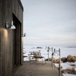 Nordlux Arki Outdoor Galvanized Steel Wall Light Coastal/marine Safe Silver,mains - thumbnail 1