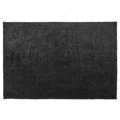 Beliani Shaggygy Rug Evren Black 160 X 230 Cm - image 1