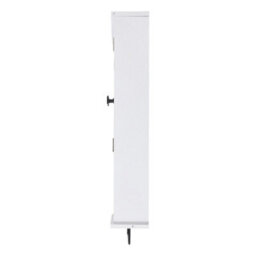 Living And Home Wall-Mounted E1-Grade Melamine-Faced Mdf Bathroom Cabinet With Adjustable Shelf White - thumbnail 6