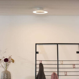Lucide Foskal Large Led Flush Ceiling Light White 215 mm - thumbnail 6