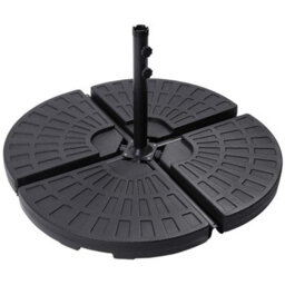 Set Of 4 Cantilever Banana Parasol Umbrella Base Stand Weights - Fillable With Water Or Sand - thumbnail 8