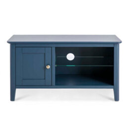 Stirling Blue 90Cm Tv Unit  - Fully Assembled By Roseland Furniture - thumbnail 3