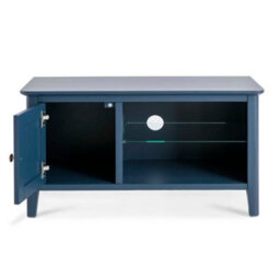 Stirling Blue 90Cm Tv Unit  - Fully Assembled By Roseland Furniture - thumbnail 4