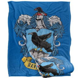Harry Potter Ravenclaw Stitched Crest Blanket Multicoloured (One Size) - thumbnail 1