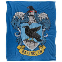 Harry Potter Ravenclaw Stitched Crest Blanket Multicoloured (One Size) - thumbnail 2