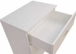 Timber Art Design Rio Costa Chest 3 Drawers Bedroom Living Room Storage White - thumbnail 3