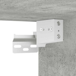 Berkfield Modern Wall Shoe Cabinet Concrete Grey 100X35X38 Cm Engineered Wood - thumbnail 9