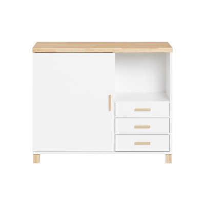 Sobuy Ask07-Nw, Home Office File Cabinet Printer Stand Storage Cabinet Cupboard ,wood Effect,w90.3Xd75Xh45 - image 1