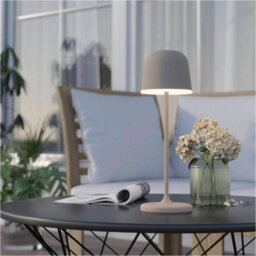 Loops 2 Pack Stylish Sandy Finish Table Lamp For Modern Indoor Home Décor - thumbnail 4
