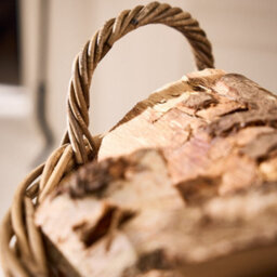 Dibor Traditional Natural Azara Oval Log Basket Large H39 X L56 X W45Cm - thumbnail 5
