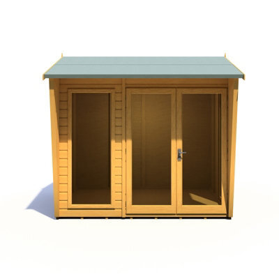 Shire Burghclere 8 X 6 Feet Summerhouse - L233.5 X W251.4 X H230.7 Cm - image 1