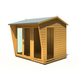 Shire Burghclere 8 X 6 Feet Summerhouse - L233.5 X W251.4 X H230.7 Cm - thumbnail 4