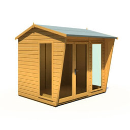 Shire Burghclere 8 X 6 Feet Summerhouse - L233.5 X W251.4 X H230.7 Cm - thumbnail 3