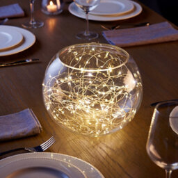 String Battery-Powered Warm White 50 Led Indoor String Lights - thumbnail 1