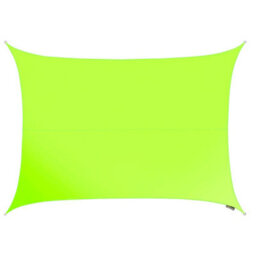 Kookaburra 4M X 3M Rectangle Waterproof Lime Garden Patio Sun Shade Sail Canopy 98% Uv Block With Free Rope - thumbnail 1