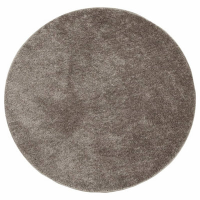 Berkfield Modern Rug Istan High Pile Shiny Look Grey Size  100 Cm
