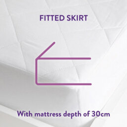 Slumberdown Anti Allergy Mattress Protector Hypoallergenic, Breathable & Washable, Double - thumbnail 2