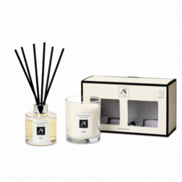 Aroma Naturals Minimalist Luxe Candle & Reed Diffuser Gift Set Seaweed, Pink Peppercorn Scent - thumbnail 4