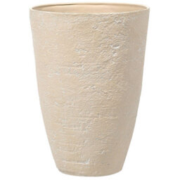 Beliani Set Of 2 Plant Pots Camia 51 Cm Beige - thumbnail 4