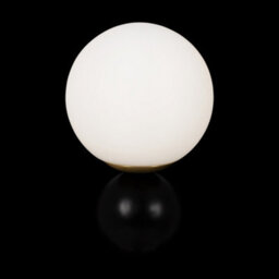 Luminosa Lighting Luminosa Nostalgia Modern Wall Lamp Matt Gold, Glass Shade - thumbnail 2