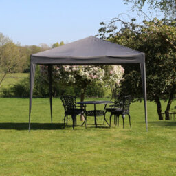 Charles Bentley 3 X 3M Pop Up Gazebo With 4 Sides With Carry Bag - Grey - thumbnail 8