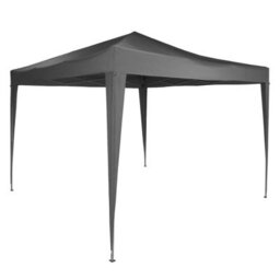 Charles Bentley 3 X 3M Pop Up Gazebo With 4 Sides With Carry Bag - Grey - thumbnail 2