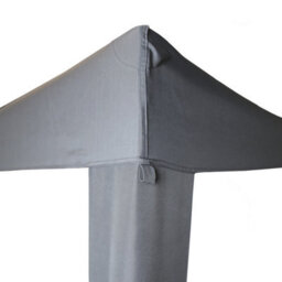 Charles Bentley 3 X 3M Pop Up Gazebo With 4 Sides With Carry Bag - Grey - thumbnail 6