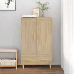 Berkfield Highboard Sonoma Oak 70X31X115 Cm Engineered Wood - thumbnail 1