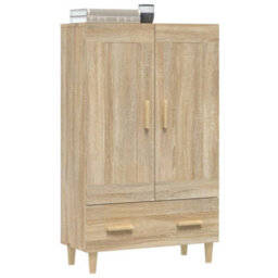 Berkfield Highboard Sonoma Oak 70X31X115 Cm Engineered Wood - thumbnail 5