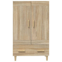 Berkfield Highboard Sonoma Oak 70X31X115 Cm Engineered Wood - thumbnail 6