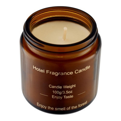 Thehotsale Lemon And Rose Soy Wax Scented Candle Jar Candle 6.5Cm H For Home - image 1