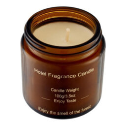 Thehotsale Lemon And Rose Soy Wax Scented Candle Jar Candle 6.5Cm H For Home