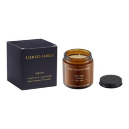 Thehotsale Lemon And Rose Soy Wax Scented Candle Jar Candle 6.5Cm H For Home - thumbnail 5