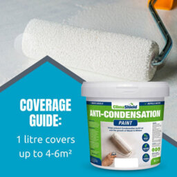 Smartseal Anti-Condensation Paint, Wessex Stone (2.5L) Bathroom, Kitchen, Bedroom Walls, Ceilings, Stop Moisture & Condensation - thumbnail 6