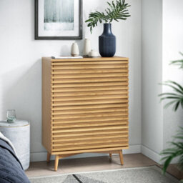 Kari Light Oak 4 Drawer Chest - By Roseland Furniture - thumbnail 3