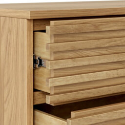 Kari Light Oak 4 Drawer Chest - By Roseland Furniture - thumbnail 6