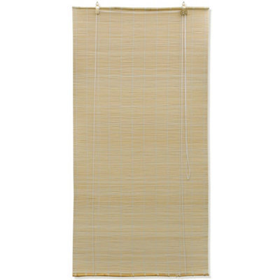 Berkfield Eco-Friendly Natural Bamboo Roller Blinds 100 X 160 Cm - image 1