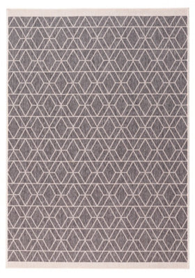 The Rugs Duo Weave Collection Outdoor Rugs In Diamonds Design - image 1