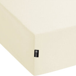 Beliani Fitted Sheet Janbu 160 X 200 Cm Cotton Yellow - thumbnail 4