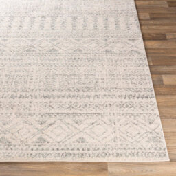 Livabliss Elaziz-Global Grey White Global Living Dining Bedroom Rug 120 X 170 Cm Easy Care, Non Shedding - thumbnail 5