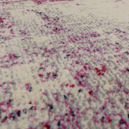 Cream Purple Modern Abstract 9mm Thick Stain-Resistant Rug For Bedroom, & Dining Room, Easy To Clean Rug-120Cm X 170Cm - thumbnail 4